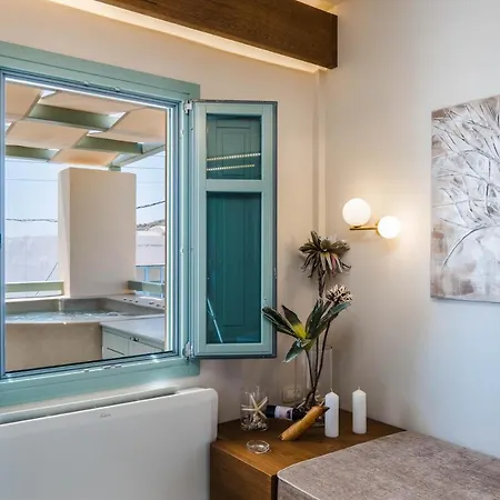 Apartman New Katerina - 6 & 6 Private Jacuzzi Emborió